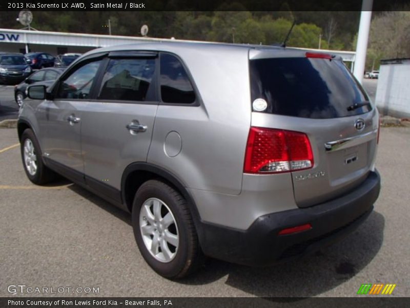 Satin Metal / Black 2013 Kia Sorento LX AWD