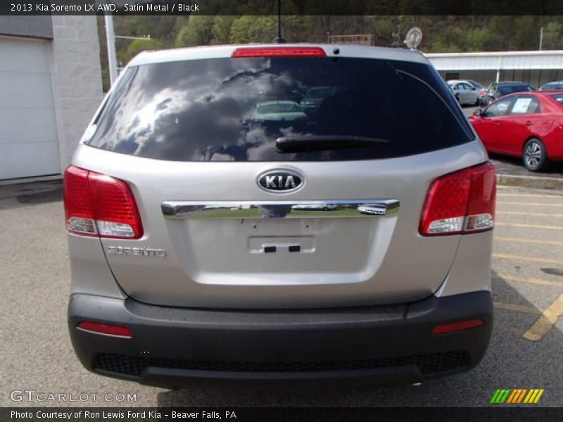 Satin Metal / Black 2013 Kia Sorento LX AWD