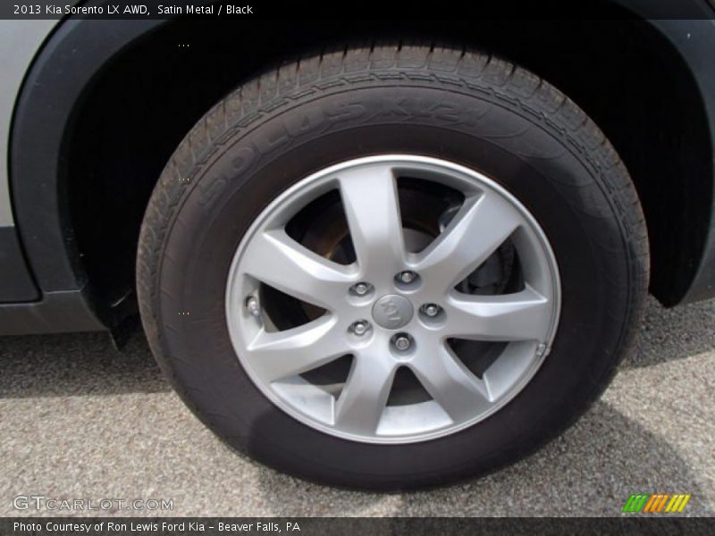 Satin Metal / Black 2013 Kia Sorento LX AWD