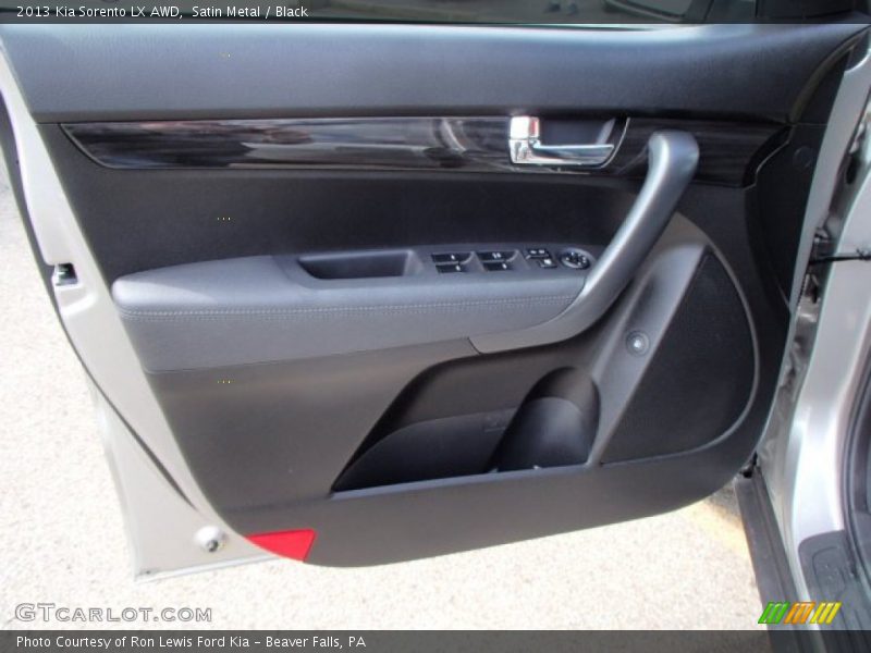 Satin Metal / Black 2013 Kia Sorento LX AWD