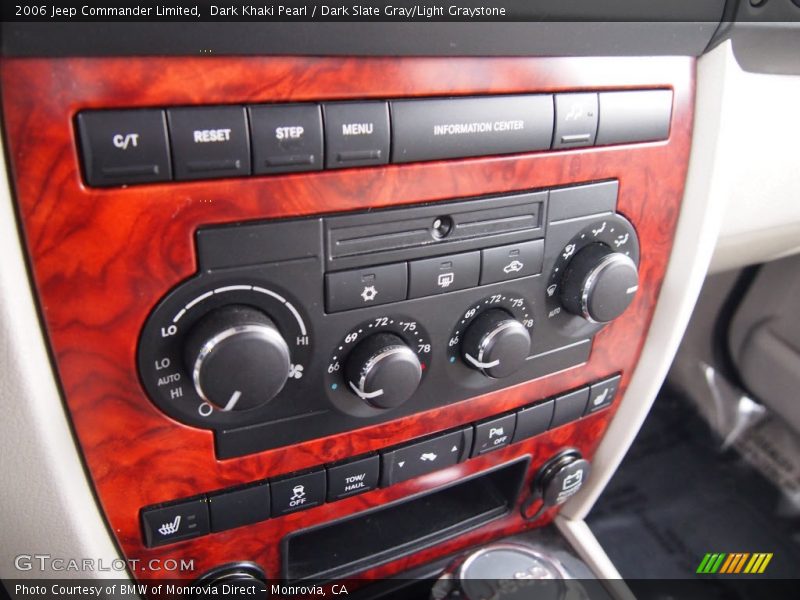Dark Khaki Pearl / Dark Slate Gray/Light Graystone 2006 Jeep Commander Limited