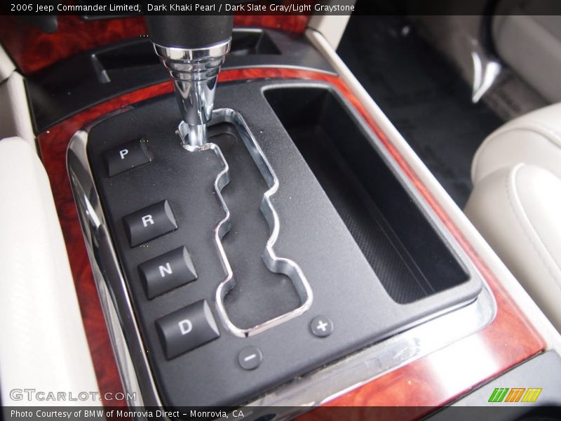 Dark Khaki Pearl / Dark Slate Gray/Light Graystone 2006 Jeep Commander Limited