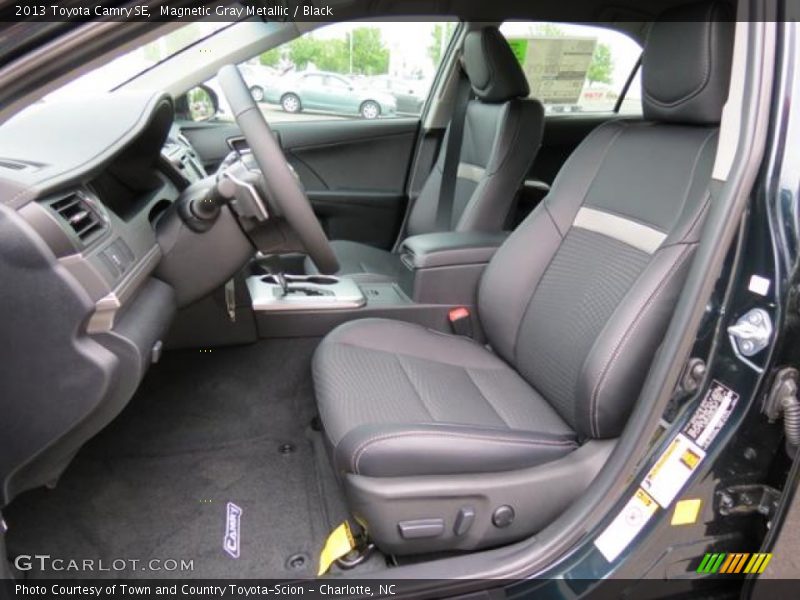 Magnetic Gray Metallic / Black 2013 Toyota Camry SE