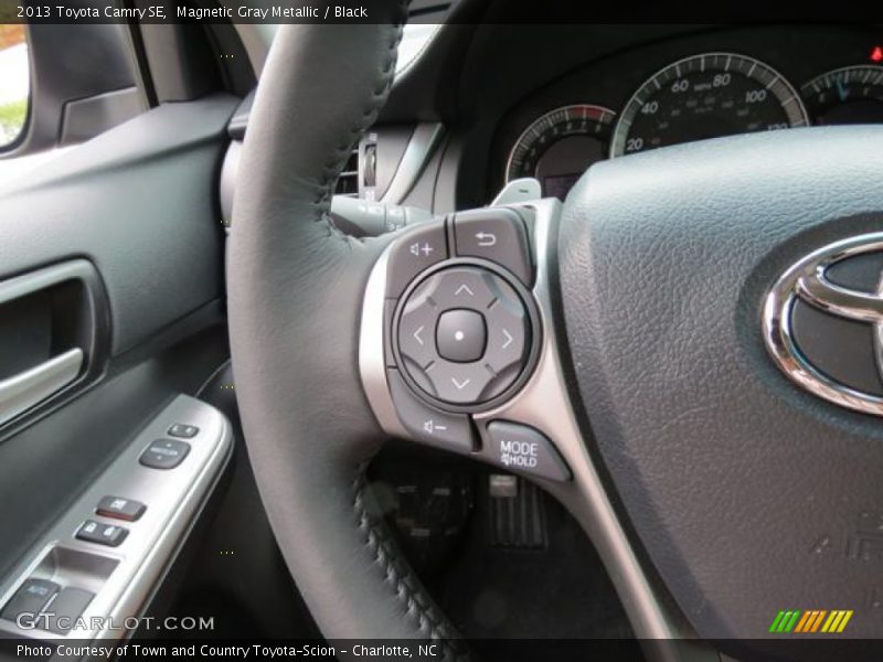 Magnetic Gray Metallic / Black 2013 Toyota Camry SE