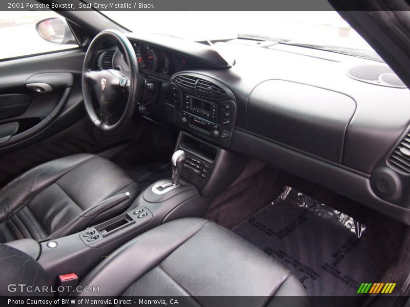 Seal Grey Metallic / Black 2001 Porsche Boxster