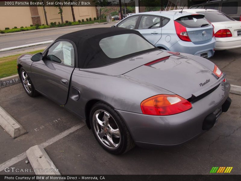 Seal Grey Metallic / Black 2001 Porsche Boxster