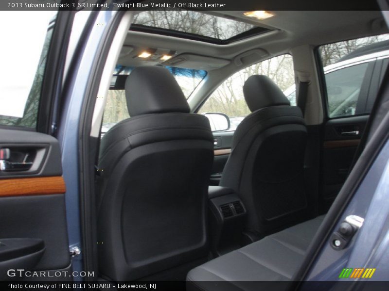 Twilight Blue Metallic / Off Black Leather 2013 Subaru Outback 3.6R Limited