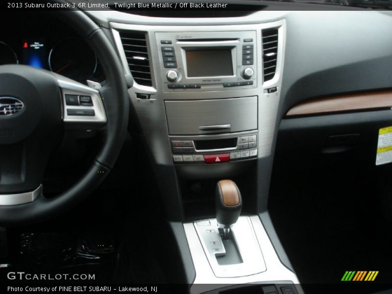 Twilight Blue Metallic / Off Black Leather 2013 Subaru Outback 3.6R Limited