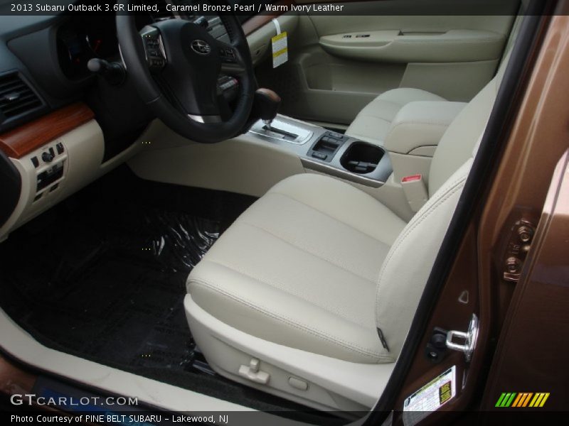 Caramel Bronze Pearl / Warm Ivory Leather 2013 Subaru Outback 3.6R Limited
