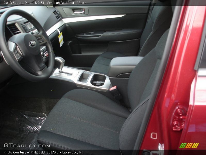 Venetian Red Pearl / Black 2013 Subaru Outback 2.5i
