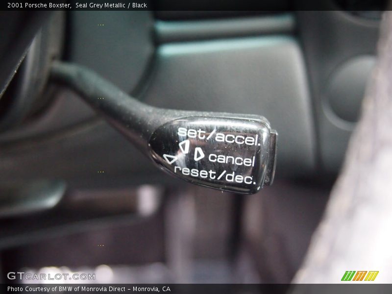 Seal Grey Metallic / Black 2001 Porsche Boxster