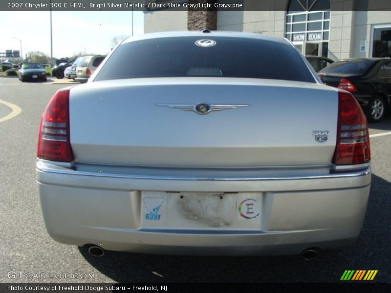 Bright Silver Metallic / Dark Slate Gray/Light Graystone 2007 Chrysler 300 C HEMI