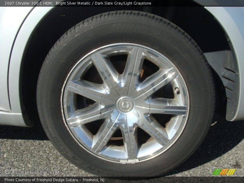 Bright Silver Metallic / Dark Slate Gray/Light Graystone 2007 Chrysler 300 C HEMI