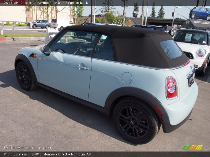 Ice Blue / Carbon Black 2013 Mini Cooper Convertible