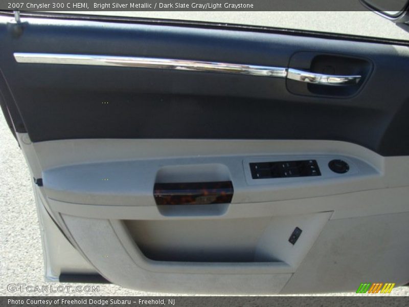 Bright Silver Metallic / Dark Slate Gray/Light Graystone 2007 Chrysler 300 C HEMI