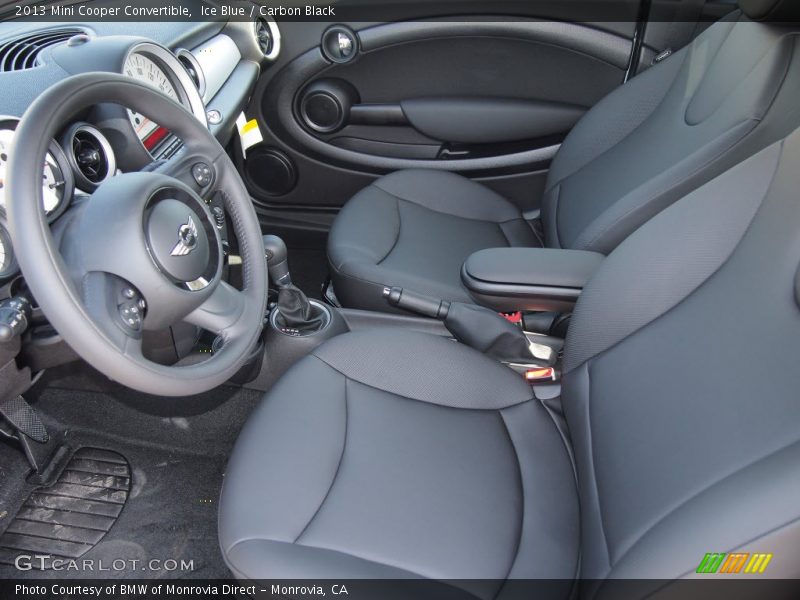 Ice Blue / Carbon Black 2013 Mini Cooper Convertible