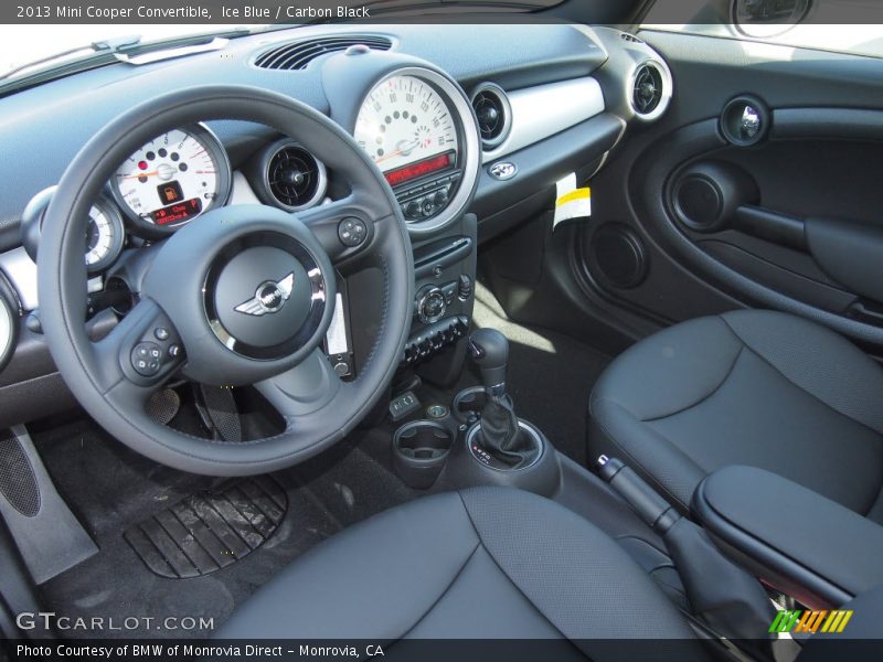 Ice Blue / Carbon Black 2013 Mini Cooper Convertible