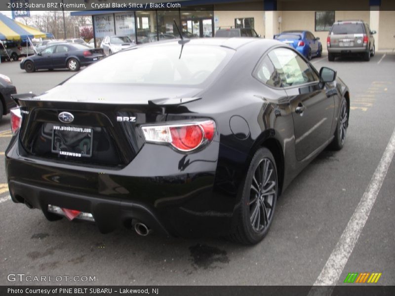 Crystal Black Silica / Black Cloth 2013 Subaru BRZ Premium