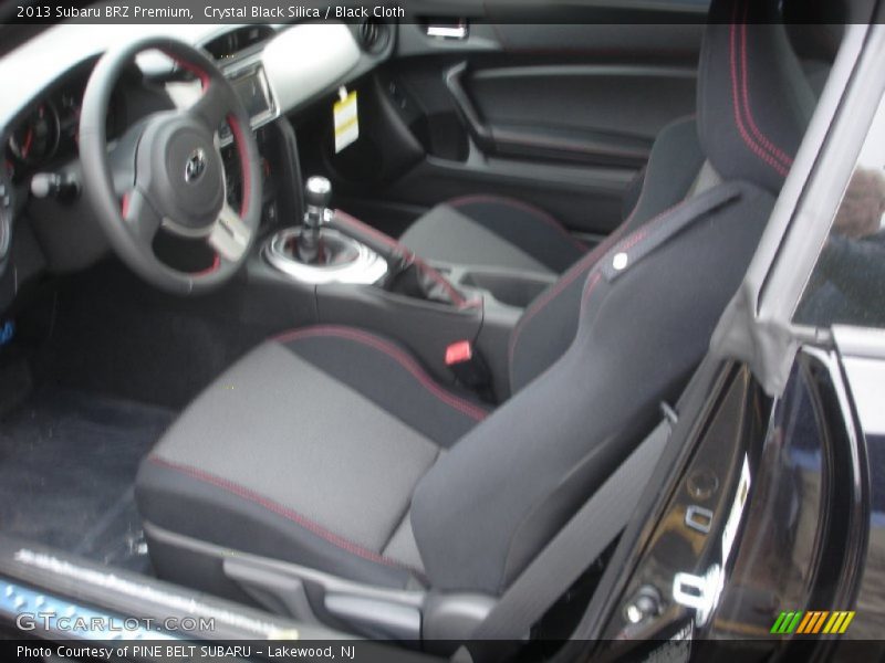 Crystal Black Silica / Black Cloth 2013 Subaru BRZ Premium