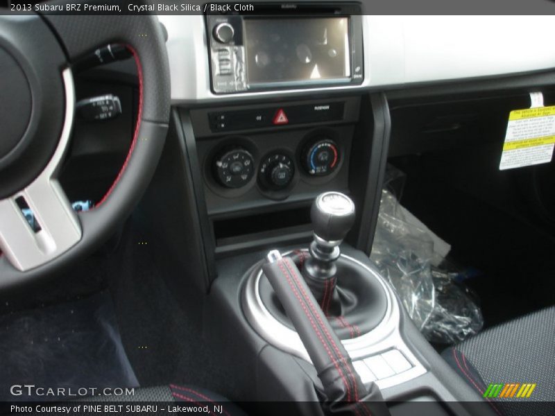 Crystal Black Silica / Black Cloth 2013 Subaru BRZ Premium