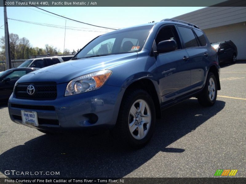 Pacific Blue Metallic / Ash 2008 Toyota RAV4 4WD