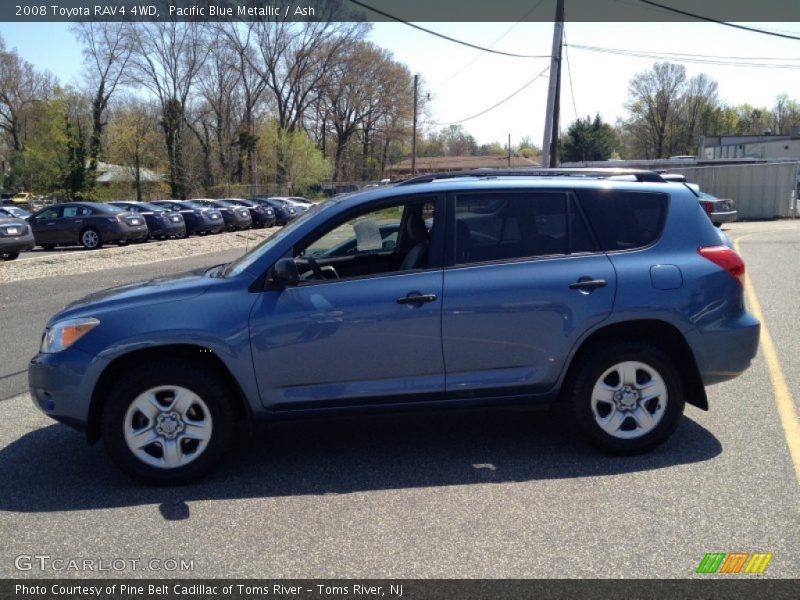 Pacific Blue Metallic / Ash 2008 Toyota RAV4 4WD