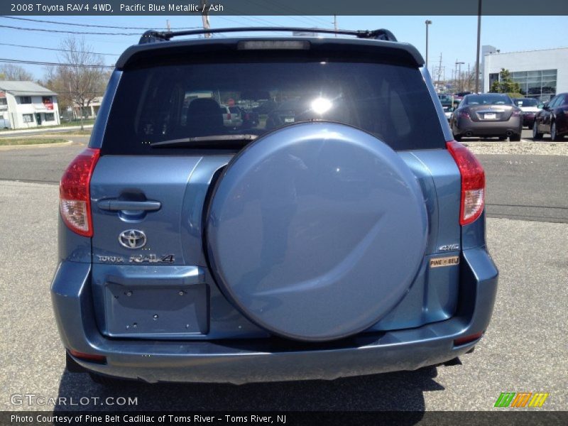 Pacific Blue Metallic / Ash 2008 Toyota RAV4 4WD