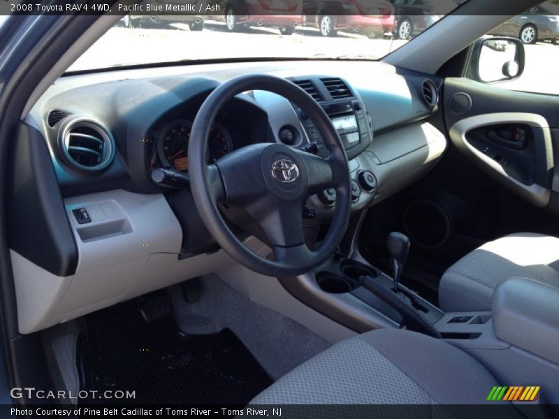 Pacific Blue Metallic / Ash 2008 Toyota RAV4 4WD