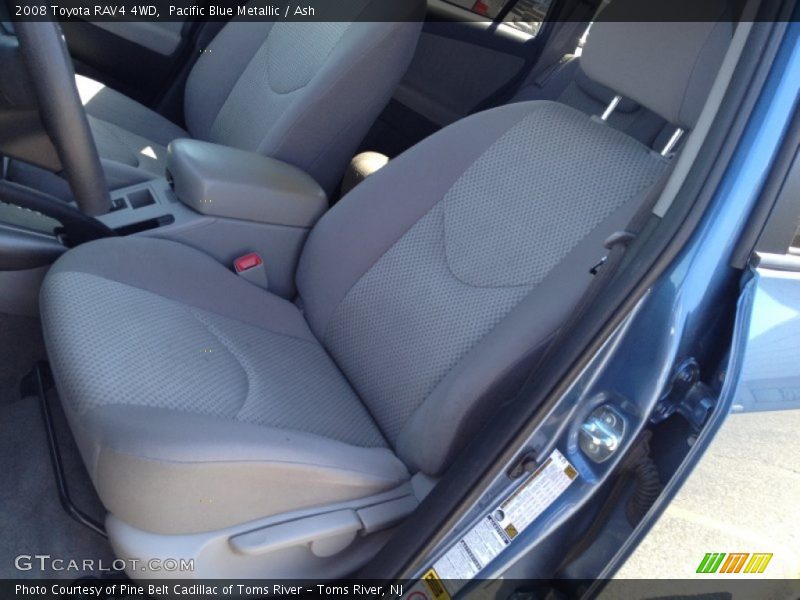 Pacific Blue Metallic / Ash 2008 Toyota RAV4 4WD