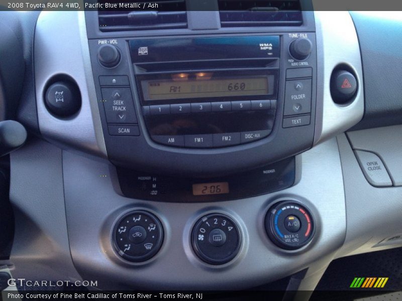 Pacific Blue Metallic / Ash 2008 Toyota RAV4 4WD