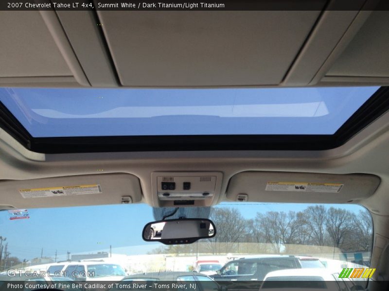Summit White / Dark Titanium/Light Titanium 2007 Chevrolet Tahoe LT 4x4
