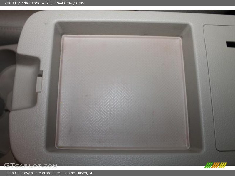 Steel Gray / Gray 2008 Hyundai Santa Fe GLS