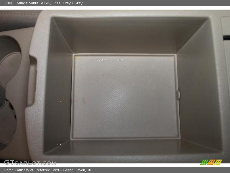 Steel Gray / Gray 2008 Hyundai Santa Fe GLS