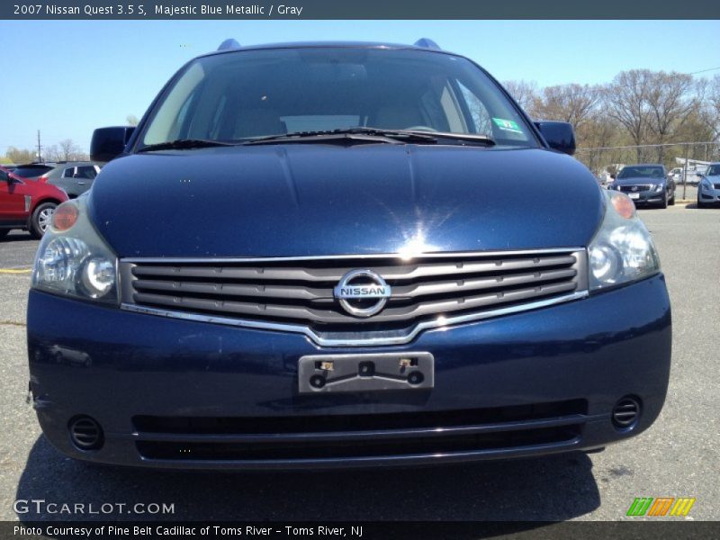 Majestic Blue Metallic / Gray 2007 Nissan Quest 3.5 S