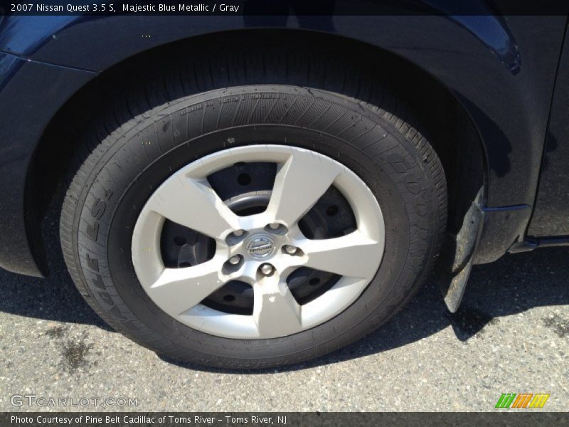 Majestic Blue Metallic / Gray 2007 Nissan Quest 3.5 S