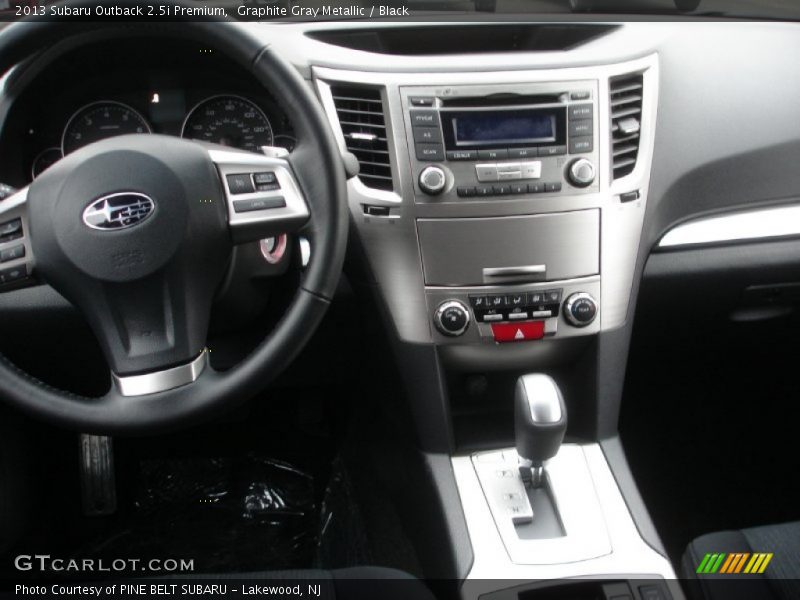 Graphite Gray Metallic / Black 2013 Subaru Outback 2.5i Premium