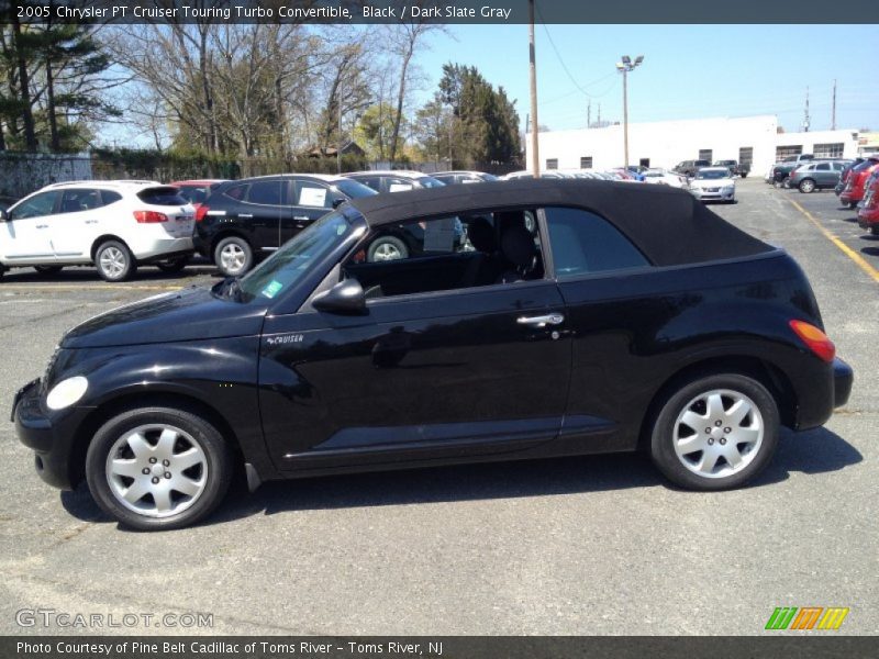 Black / Dark Slate Gray 2005 Chrysler PT Cruiser Touring Turbo Convertible