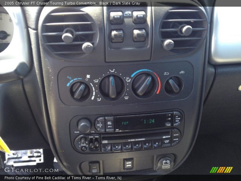 Black / Dark Slate Gray 2005 Chrysler PT Cruiser Touring Turbo Convertible