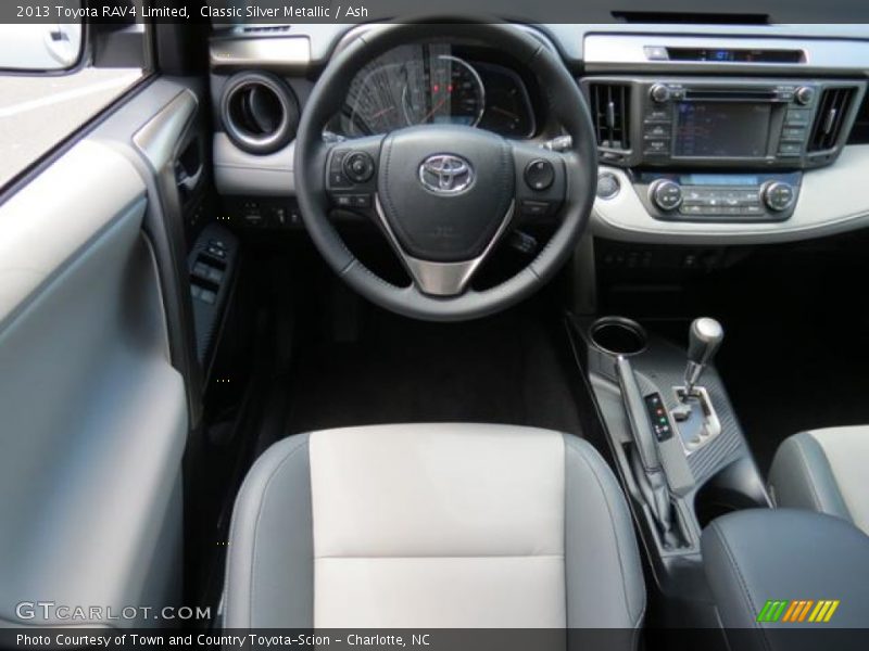 Dashboard of 2013 RAV4 Limited