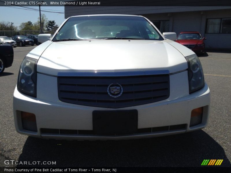White Diamond / Light Neutral 2004 Cadillac CTS Sedan