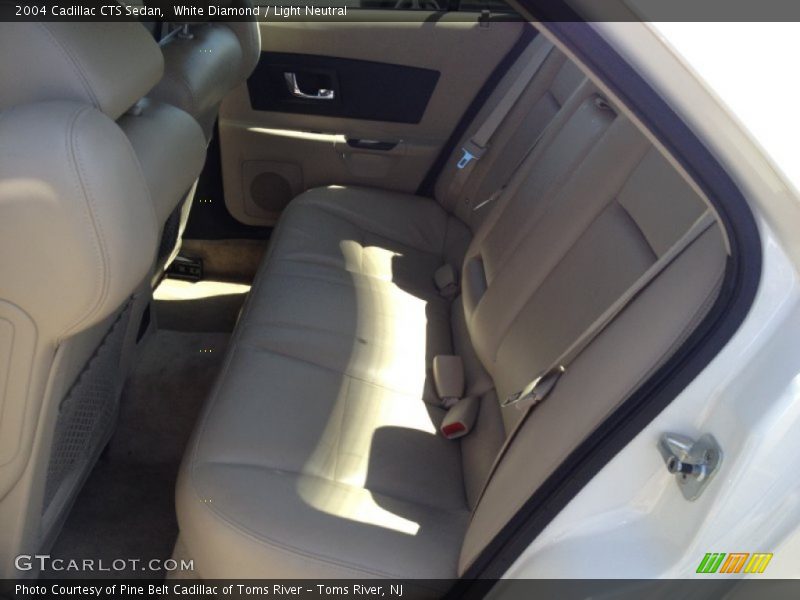 White Diamond / Light Neutral 2004 Cadillac CTS Sedan