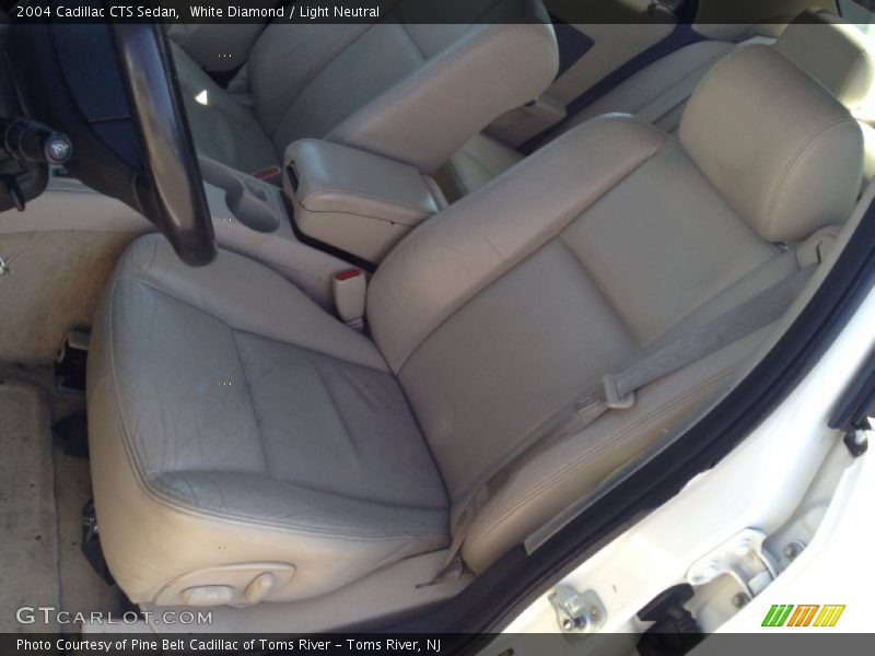 White Diamond / Light Neutral 2004 Cadillac CTS Sedan
