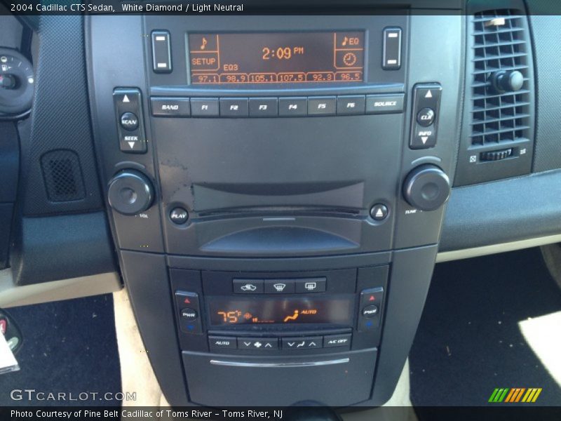 White Diamond / Light Neutral 2004 Cadillac CTS Sedan