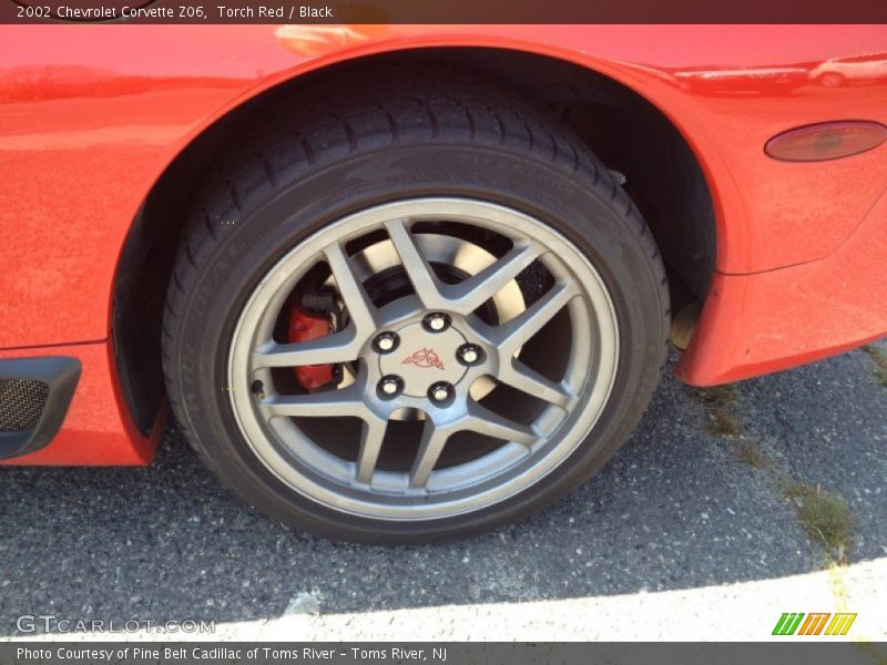 Torch Red / Black 2002 Chevrolet Corvette Z06