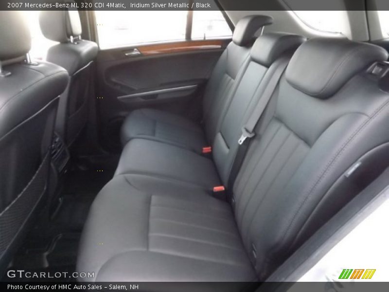 Iridium Silver Metallic / Black 2007 Mercedes-Benz ML 320 CDI 4Matic