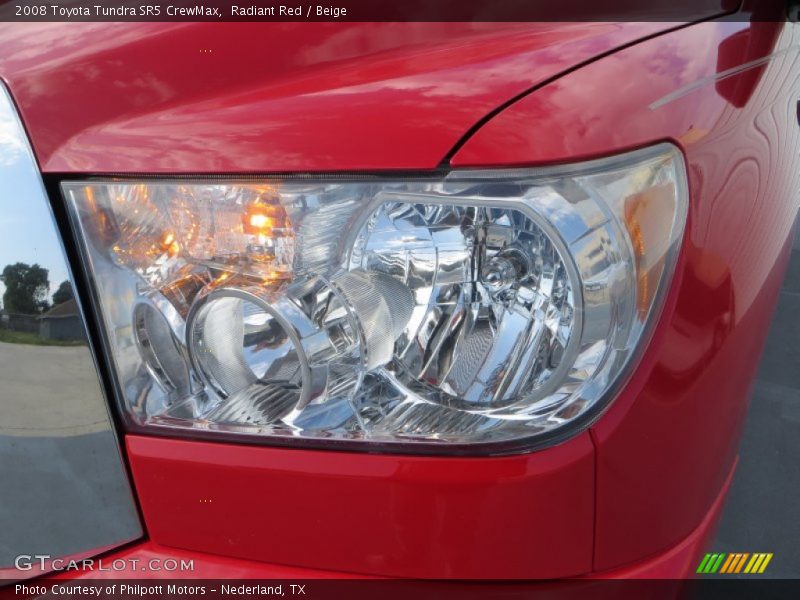 Radiant Red / Beige 2008 Toyota Tundra SR5 CrewMax