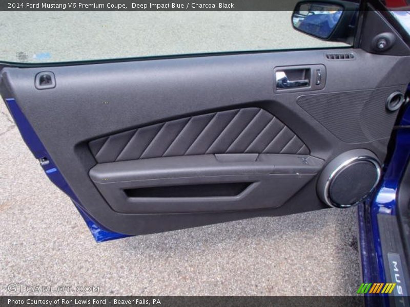 Door Panel of 2014 Mustang V6 Premium Coupe