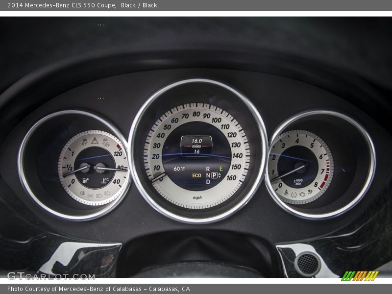  2014 CLS 550 Coupe 550 Coupe Gauges