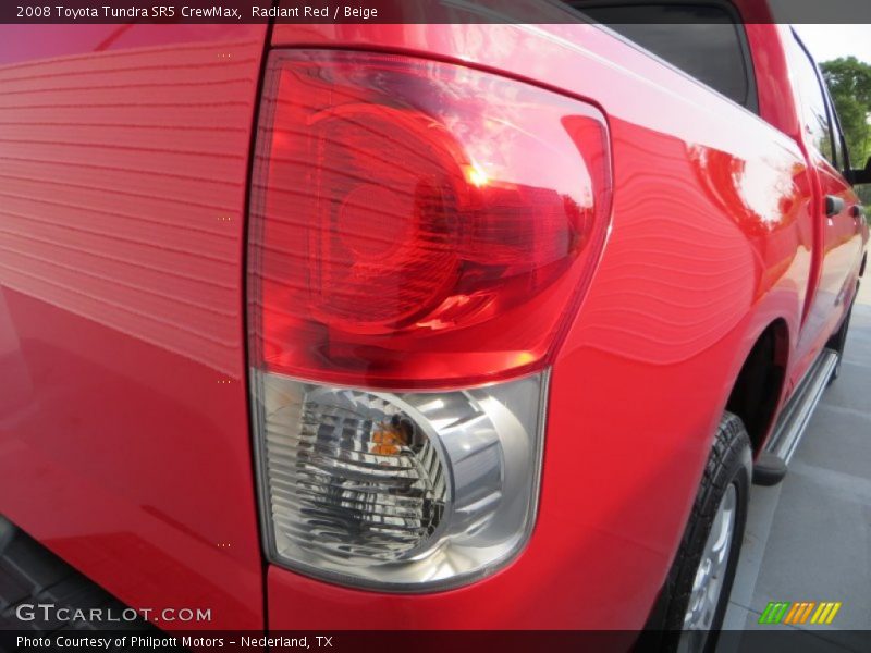 Radiant Red / Beige 2008 Toyota Tundra SR5 CrewMax