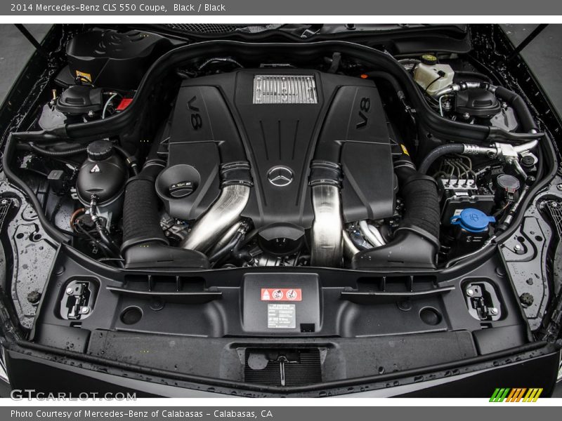  2014 CLS 550 Coupe Engine - 4.6 Liter Twin-Turbocharged DOHC 32-Valve VVT V8